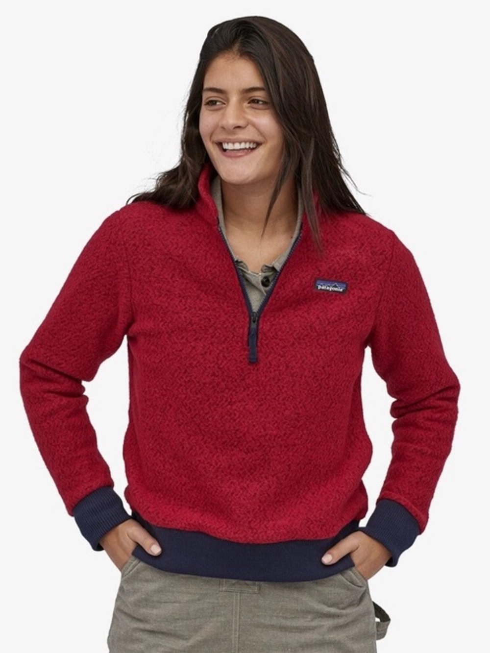 Patagonia Woolyester Fleece Pullover , sz : XL